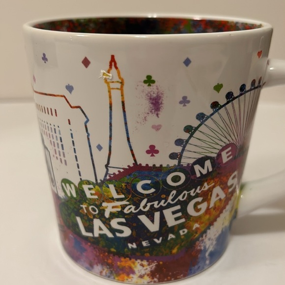 Los Vegas Themed 16 OZ Coffee Cup - Picture 4 of 6